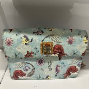 Disney Parks Ariel Little Mermaid Dooney and Bourke Crossbody Purse Handbag